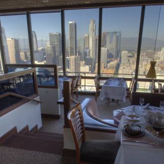 City View Dining at a Penthouse Restaurant