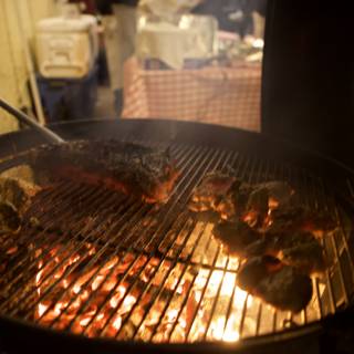 Grilling up a Storm at the 2011 Plata Wine Party