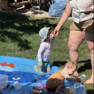 Splashing in the Summer Sun