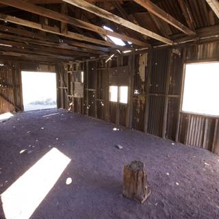 Empty Wooden Loft Room