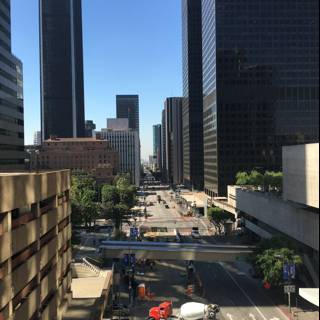 Urban Cityscape in Los Angeles
