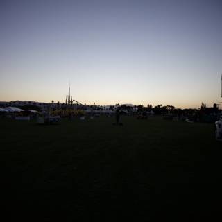 Serene Sunset at Palm Springs Festival