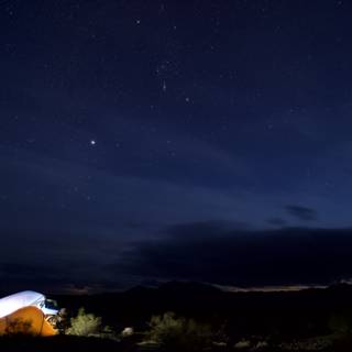 Camping Under the Starry Sky