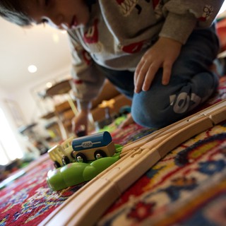 residential home, bedroom or play area