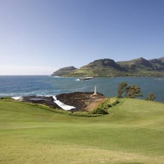 A Scenic Golf Course by the Shore
