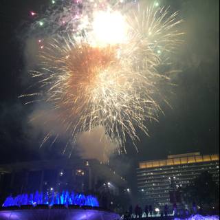 Independence Night Celebration at Civic Center Mall, Los Angeles