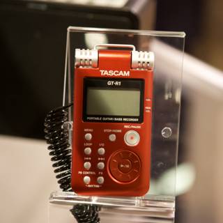 The Red Recorder on Display
