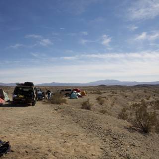 Desert Campsite with a View
