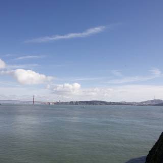 Spectacular View of the Golden Gate Bridge from Promontory