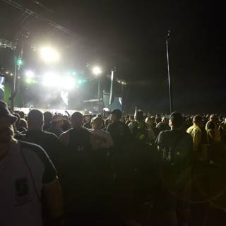 Illuminated Crowd at Big Four Festival
