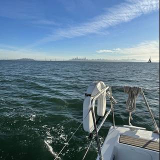 Sailing into the San Francisco Skyline