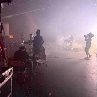 Backstage Vibes in the Mist