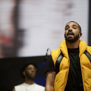 Drake Rocks a Lifejacket Vest During Summer Jam Performance