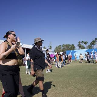 Stride and Style: A Sunny Afternoon at Coachella 2024
