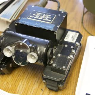 Robotic Camera on Hardwood Desk