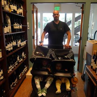 Family Outing at the Wine Cellar