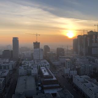 Golden Sunrise in Los Angeles