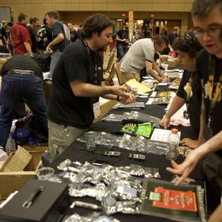 Electronics Assembly at Defcon Conference