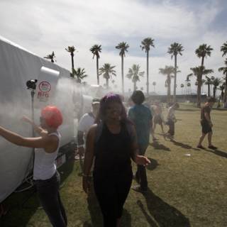 The Steam Tent Spectacle at Coachella
