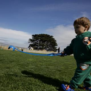 A Day of Adventure: Kite-flying in Francisco Park