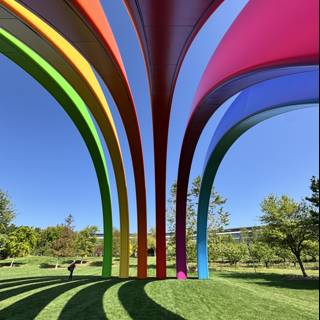 Vivid Arches in Spring