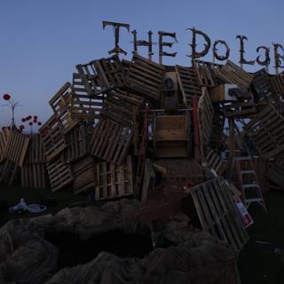 Dolab Festival Shelter Made of Pallets