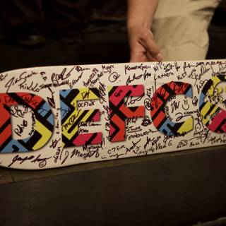 Skateboard of Signatures