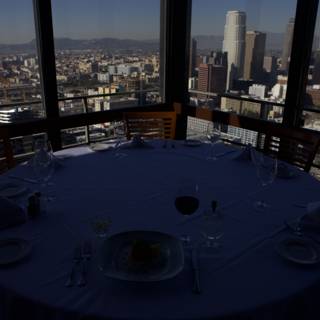 Dining Over the Cityscape