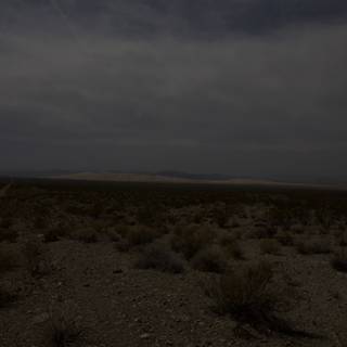 Cloudy Desert Road
