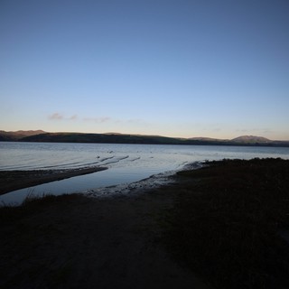 beach and coastal estuary