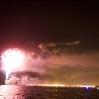 Fireworks Spectacular over the Water