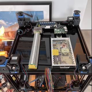 Cutting-Edge 3D Printer and Electronic Components