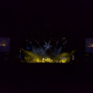 Coachella 2012 Rock Concert with Stunning Lighting Display