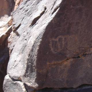 Ancient Rock Carvings on Slate