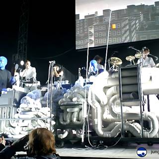 Blue Man Group's Electrifying Performance at Coachella
