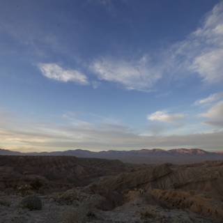Sunset Over Death Valley