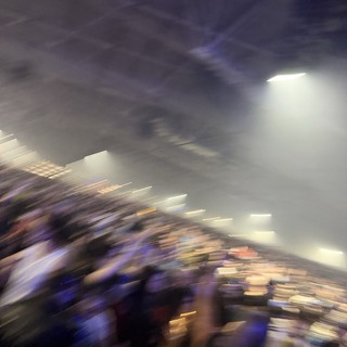 Motion Blur at Electronic Music Concert Night