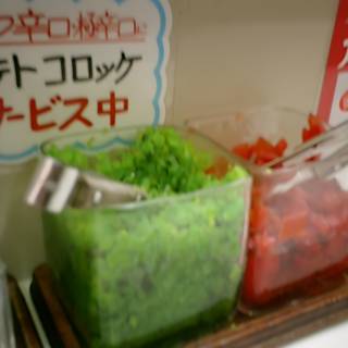 Fresh Organic Produce in Glass Jar
