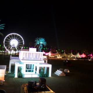 Night Fun at the Coachella Ferris Wheel