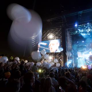 Balloon frenzy at Coachella 2011