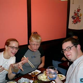 Chopsticks at a Busy Restaurant