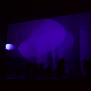 Dancing Under the Purple Glow