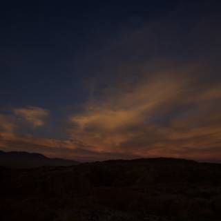 Majestic Sunset over Anza Borrego Desert