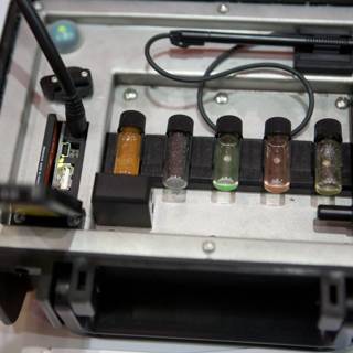 Colorful Liquid Circuit Board