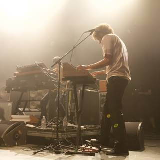 Keyboardist lights up Coachella stage
