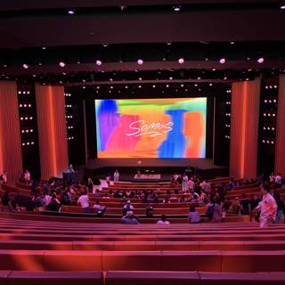 Gathering at the Steve Jobs Theater