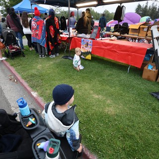 Children at Sonoma County Hot Air Balloon Classic Vendor Fair