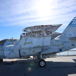 Cutaway Display of Navy S-3 Viking Aircraft