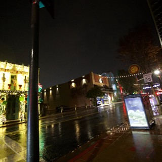 Rainy Night on Historic Route 66 in San Luis Obispo