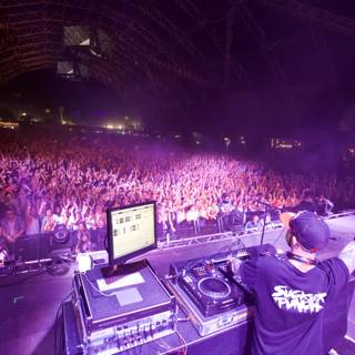 DJ in the Spotlight at Coachella Concert